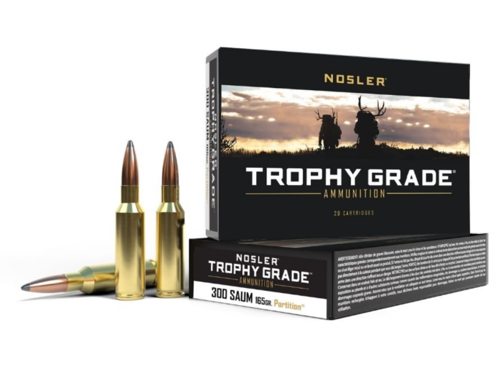 NOSLER 300 SAUM 165GR PARTITION AMMO 2ORDS