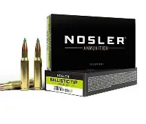 NOSLER_308_WINCHESTER_165GR_BALLISTICTIP_AMMO_20RDS NOSLER 308 WINCHESTER 165GR BALLISTICTIP AMMO 20RDS