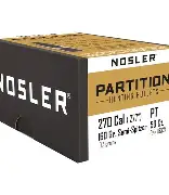 NOSLER PARTITION 270CAL SSP 160GR BULLETS 50CT