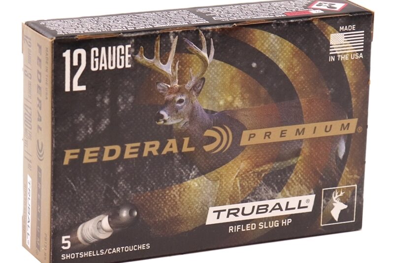 Federal Premium 12 Gauge Ammo 3 FEDERAL PREMIUM TRUBALL 12GA 3" MAXD 1OZ HP SLUGS 5RDS