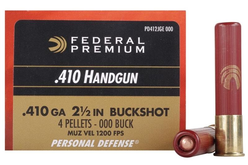 FEDERAL 410GA 2.5" 850 FPS 000-4PELLET AMMO 20CT