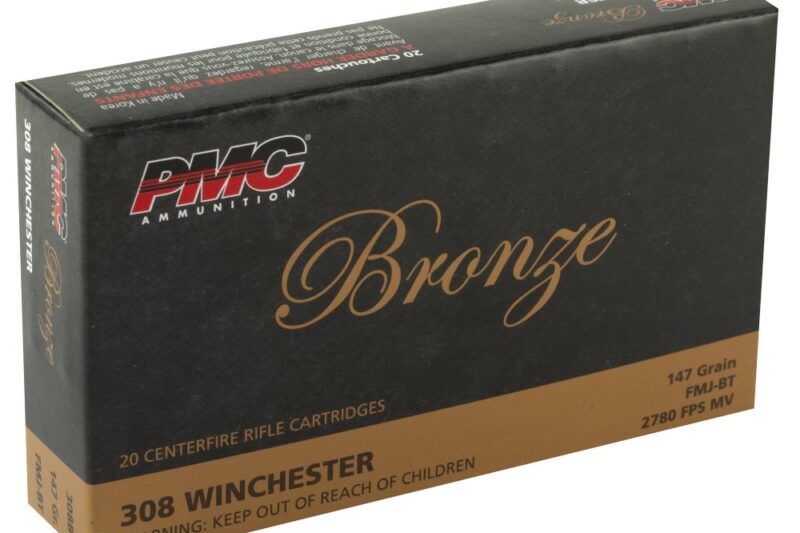 PMC 308 WINCHESTER 147GR FMJ-BT AMMO 20RDS