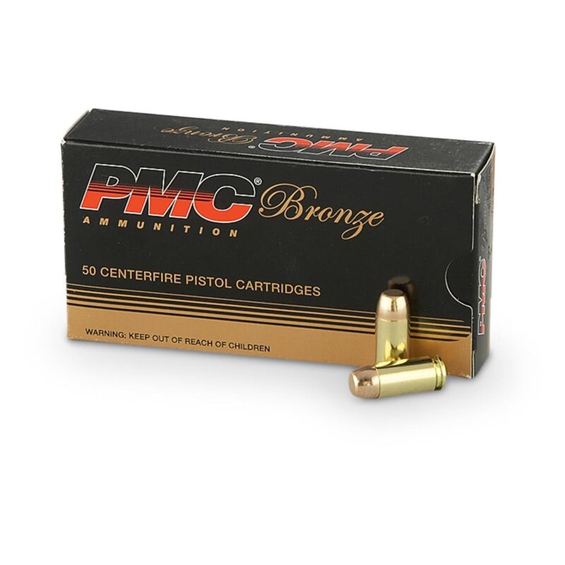 PMC 40 S&W 180GR FMJ AMMO 50RDS