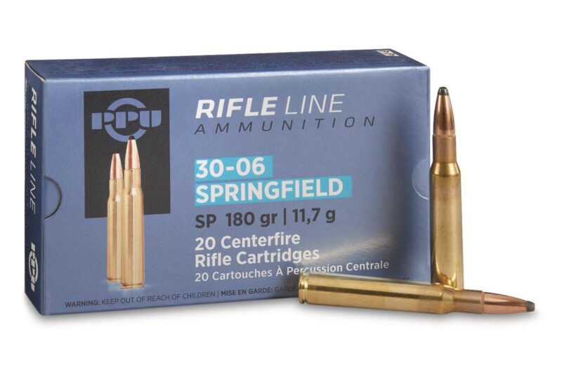 PPU 30-06 SP 180GR SP AMMO 20RDS