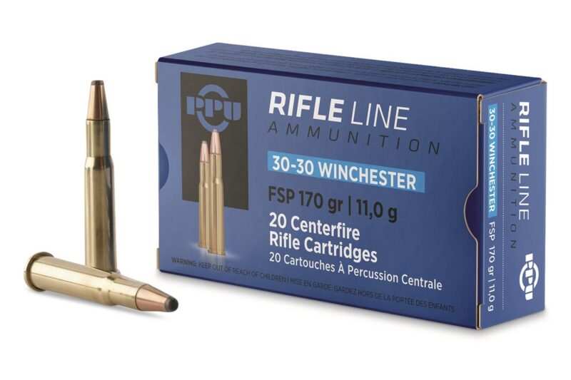 PPU 30-30 WINCHESTER 170gr FSP AMMO 20RDS