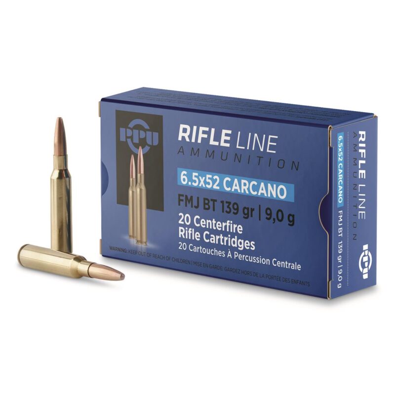 PPU 6.5 CARCANO 139gr FMJ
