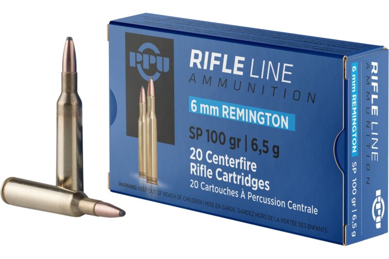 PPU 6MM REMINGTON 100GR SP