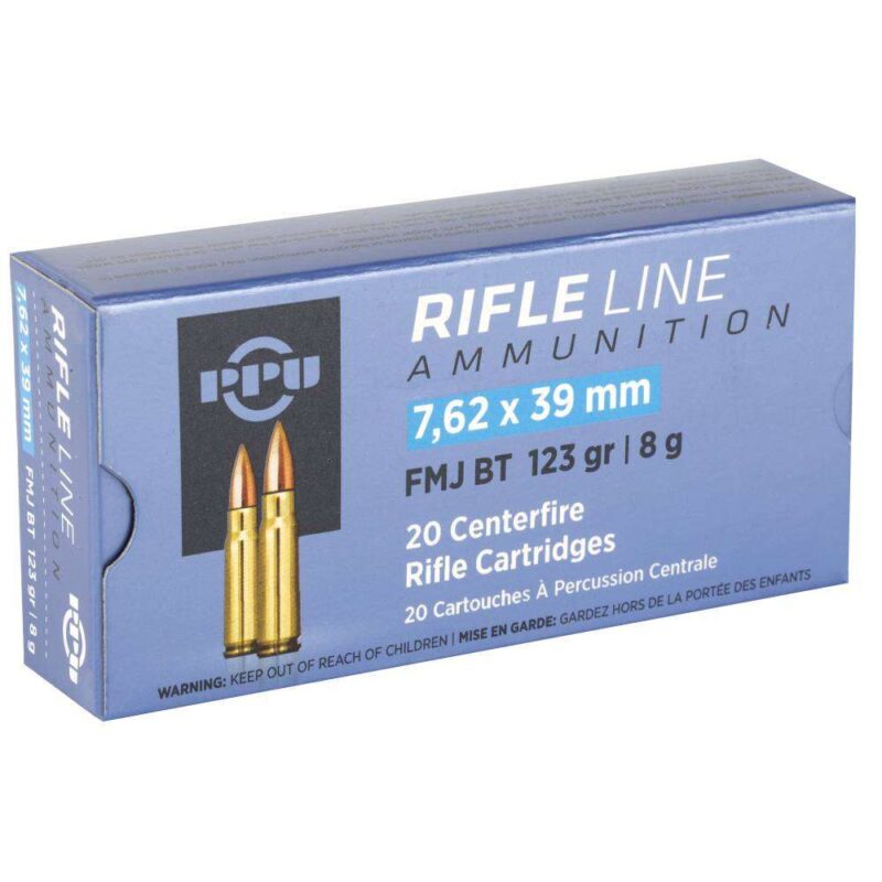 PPU 7.62X39 123GR FMJ