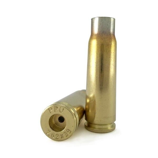 PPU 7.62X39MM UNPRIMED BRASS 50CT