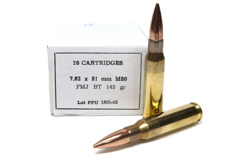 PPU 7,62x51 FMJ