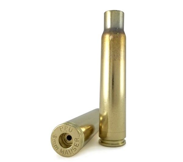 PPU 8MM MAUSER U:P BRASS 50CT PPU 8MM MAUSER U/P BRASS 50CT