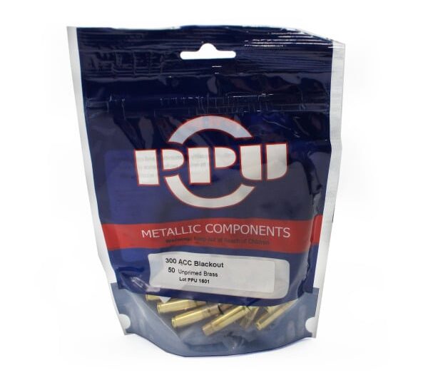 PPU BRASS 300 AAC BLACKOUT 50CT.