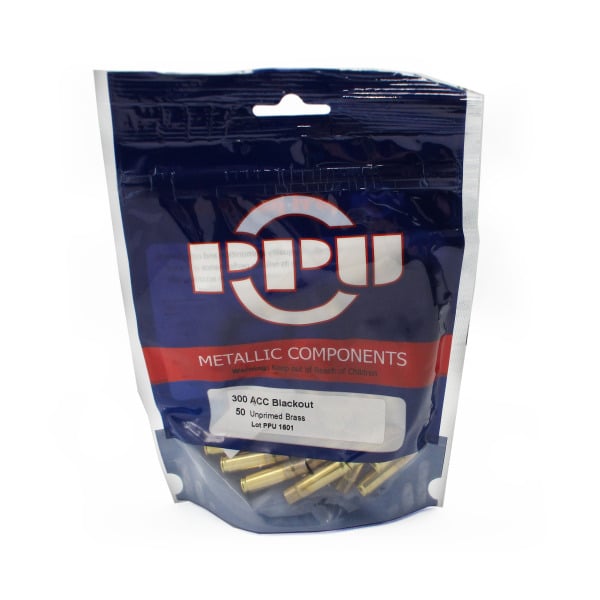 PPU BRASS 300 AAC BLACKOUT 50CT.