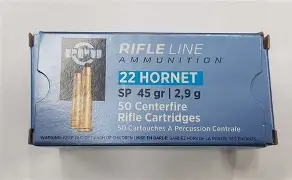 PPU 22 HORNET UNPRIMED BRASS 50CT