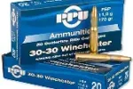 PPU 30-30 WINCHESTER 170gr FSP AMMO 20RDS