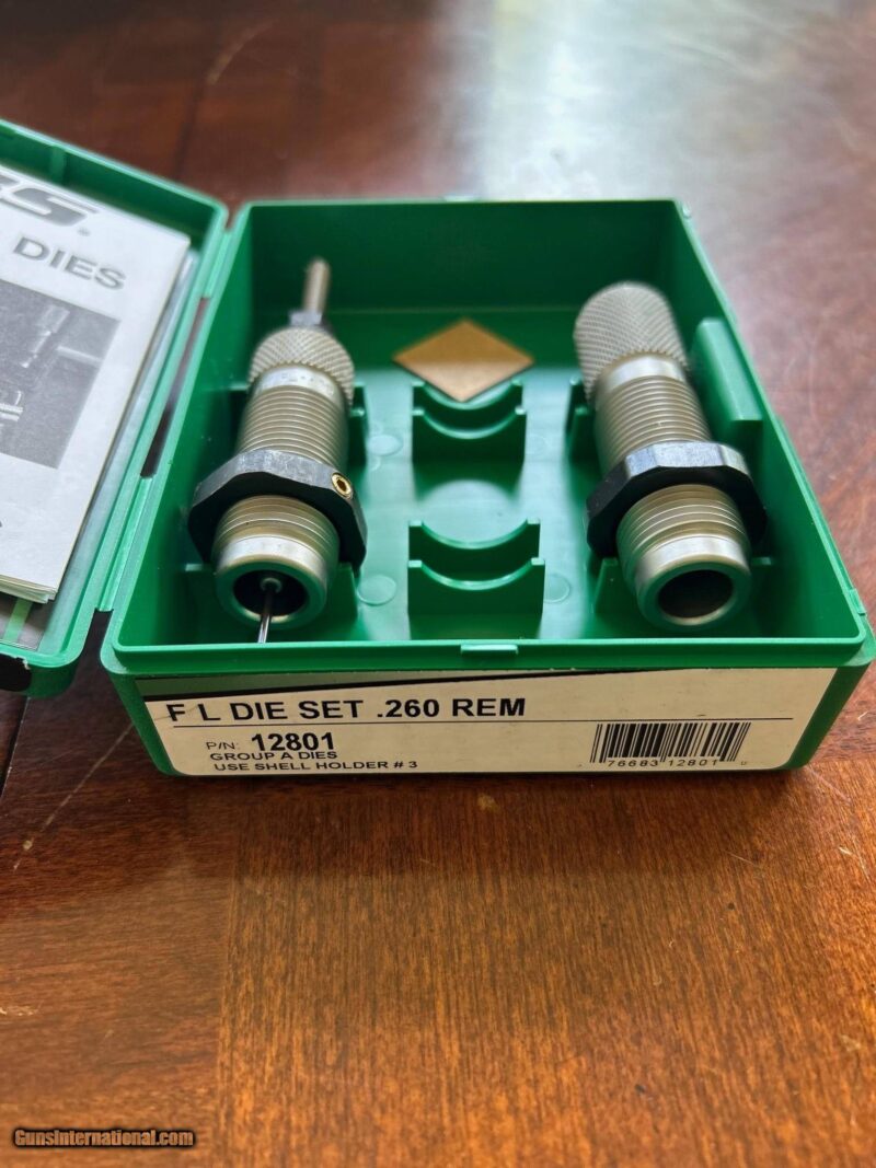 RCBS 260 REMINGTON FL 2 DIE SET