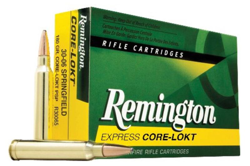 REMINGTON 30-06 SPRINGFIELD 180GR CORE-LOKTSP