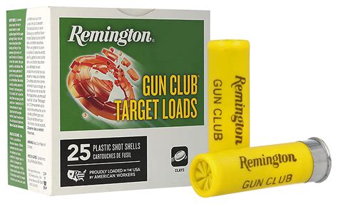 REMINGTON GUN CLUB 20GA 7:8OZ 1200FPS #8 250RDS REMINGTON GUN CLUB 20GA 7/8OZ 1200FPS #8 250RDS