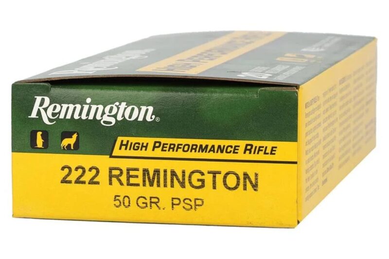 REMINGTON HIGH PERFORMANCE 222 REMINGTON 50GR SP AMMO 20RDS