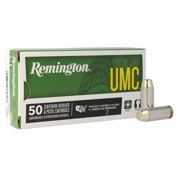 REMINGTON UMC 10MM 180GR FMJ AMMO 50RDS