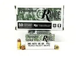 REMINGTON_380_AUTO_95GR_50CT REMINGTON 380 AUTO 95GR AMMO 50RDS