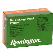 REMINGTON NO. 2-1/2 LARGE PISTOL PRIMERS 1000CT