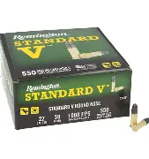 REMINGTON STANDARD V 22 38GR RN AMMO 550CT