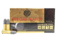 RWS_SPECIAL_MATCH_22LR_40GR_AMMO_500CT RWS SPECIAL MATCH 22LR 40GR AMMO 500CT