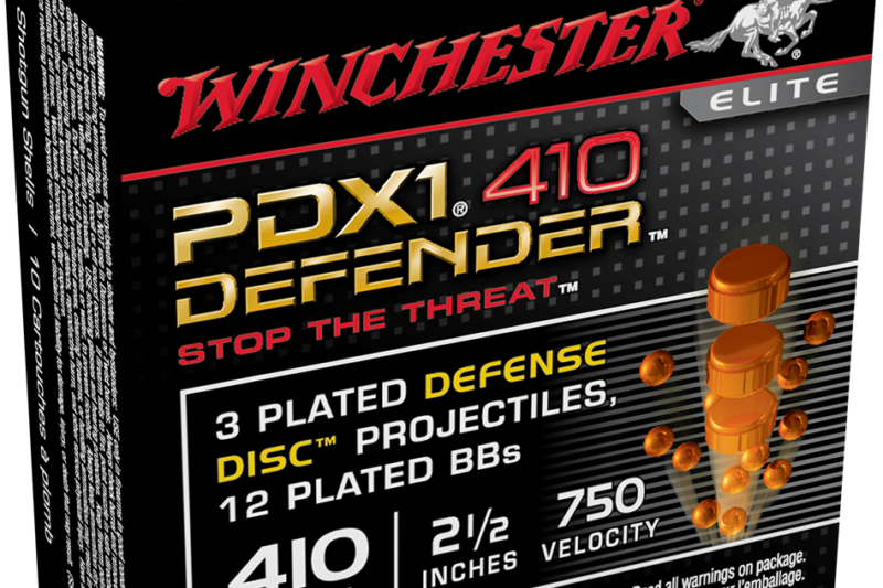 WINCHESTER DEFENDER .410 BORE 2 1/2" 750 FPS 5CT