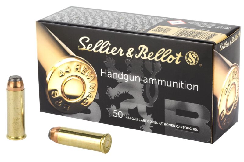 S&B 44 MAG 240GR SP AMMO 50CT