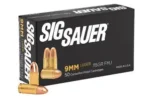S&B 9MM FMJ 115GR AMMO CASE