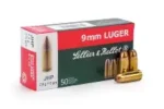 S&B 9MM LUGER 115 GR JHP 50CT