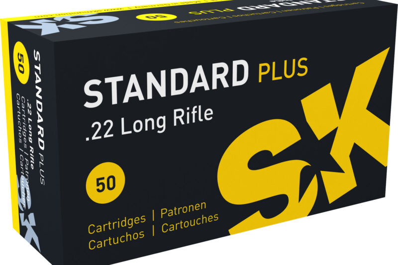 SK STANDARD PLUS 22LR 40GR RN AMMO 50RDS SK STANDARD PLUS 22LR 40GR RN AMMO 50RDS