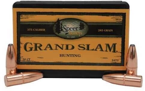 SPEER GRAND SLAM 375 CAL 285GR BULLETS 50CT