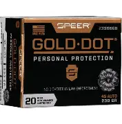 SPEER_45_AUTO_230GR_GDHP_20CT SPEER 45 AUTO 230GR GDHP 20CT