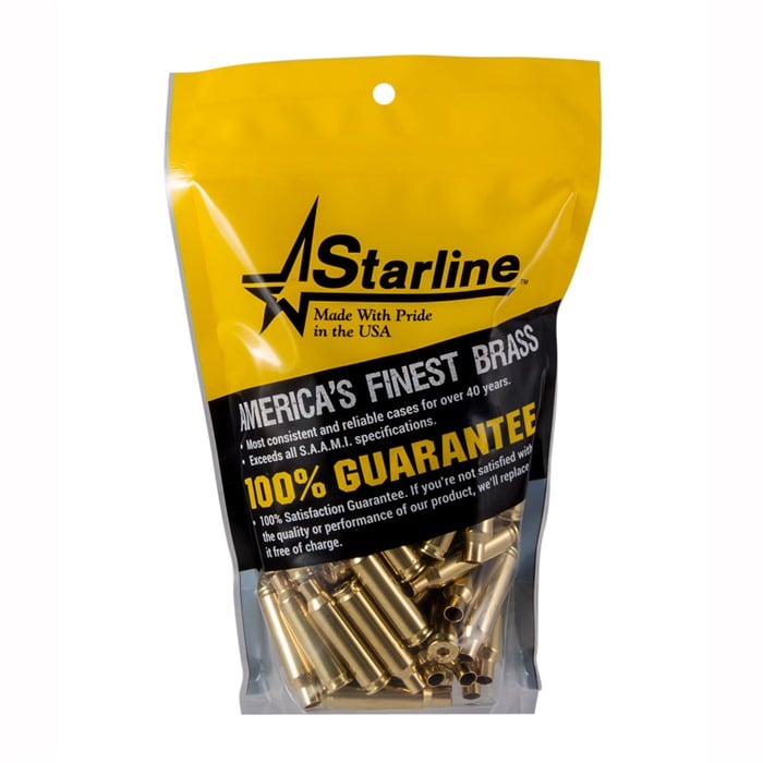 STARLINE 6.5 GRENDEL UNPRIMED BRASS 100CT