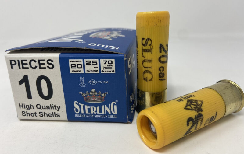 STERLING 20GA 2-3/4" 7/8OZ 1295FPS SLUGS 10RDS