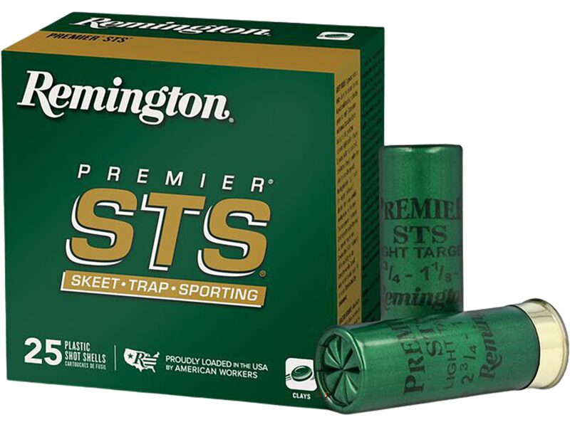 REMINGTON STS 12GA 1-18 #8 1145fps Case