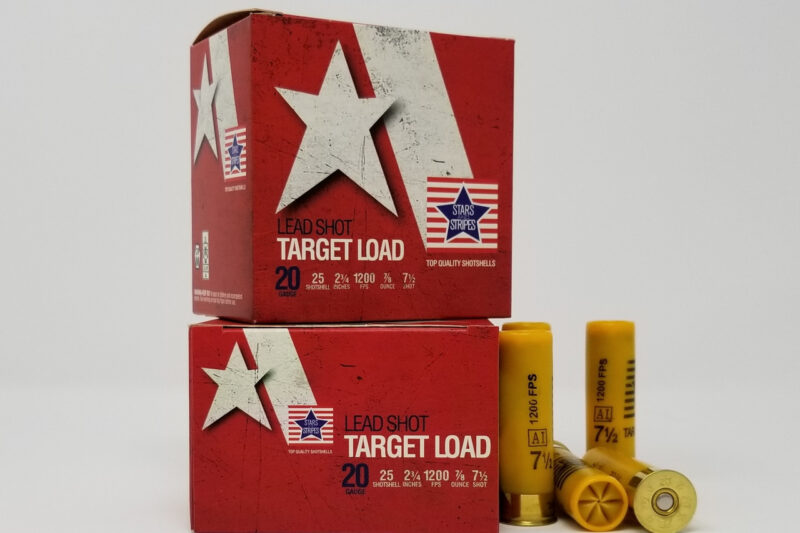 S&S 20ga TARGET LOAD SHOT #7.5 AMMO 250RDS