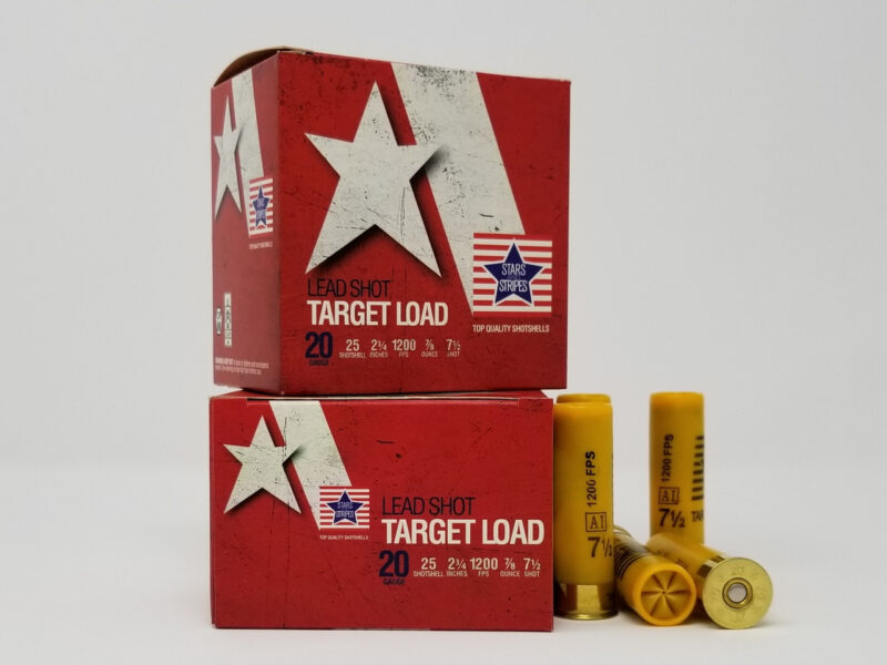 S&S 20ga TARGET LOAD SHOT #7.5 AMMO 250RDS