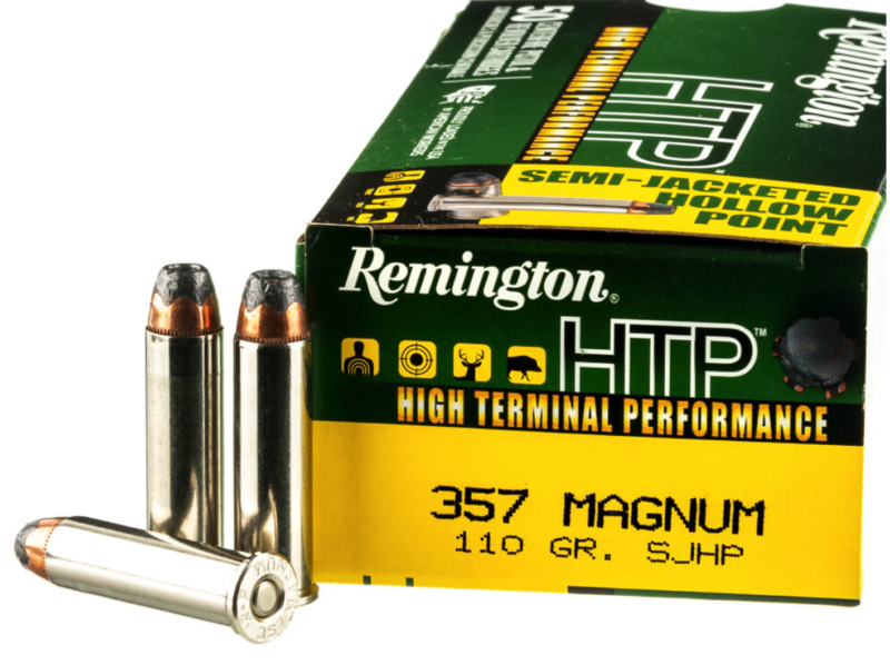 REMINGTON 357 HTP 110GR SJHP AMMO 50CT