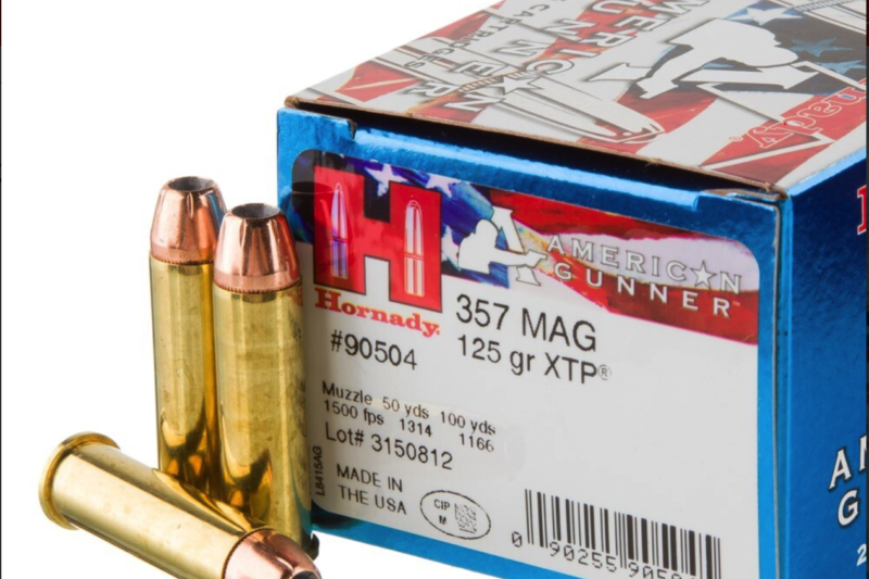 HORNADY AMERICAN GUNNER 38SPL 125GR XTP AMMO 25RDS