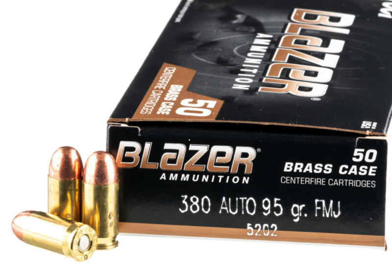 FIOCCHI 380 ACP 95GR AMMO 1,000 CT
