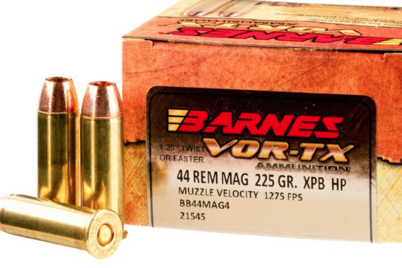 BARNES 44 REMINGTON MAG 225GR XPB HP AMMO 20CT