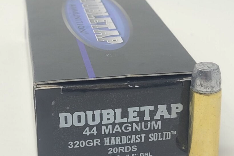 DOUBLE TAP 44 MAG 320GR HARDCAST WFN AMMO 20CT