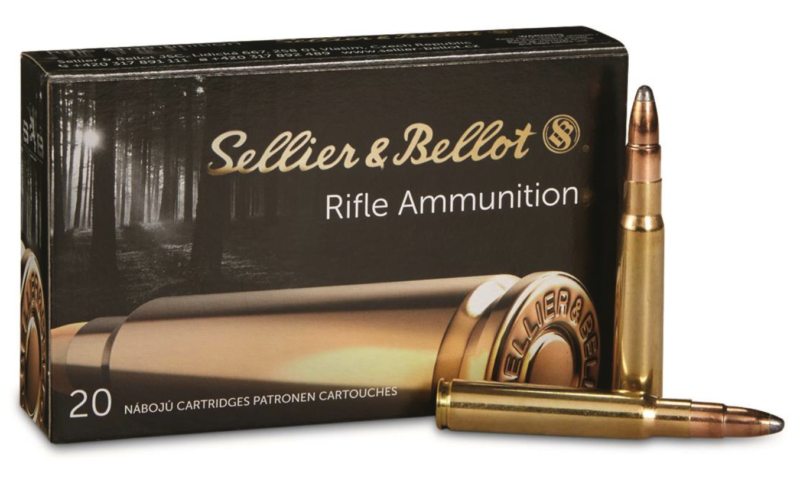 S&B 8X57 MAUSER 196GR FMJ AMMO 20RDS