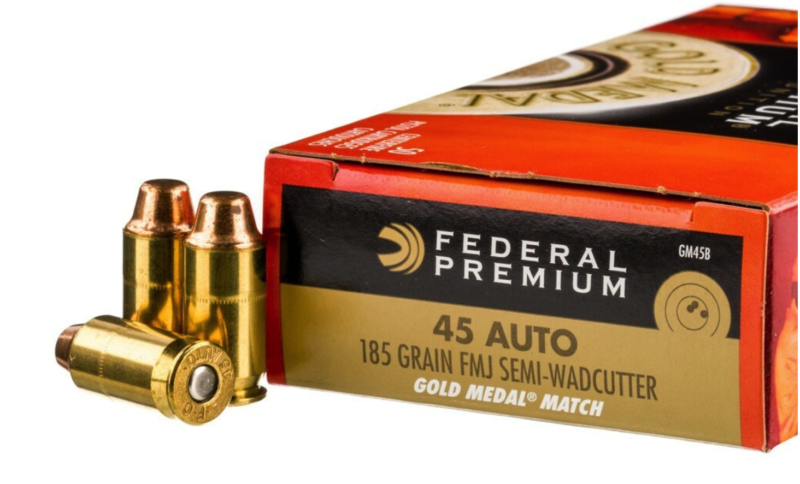 FEDERAL 45 185GR FMJ AMMO 1,000CT