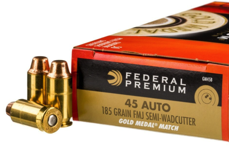 FEDERAL 45 185GR FMJ AMMO 1,000CT