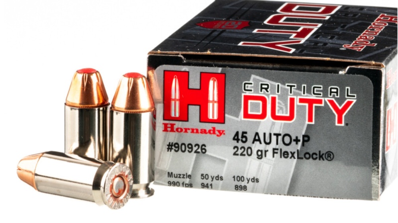 HORNADY 45ACP+P 220GR CD AMMO 20CT