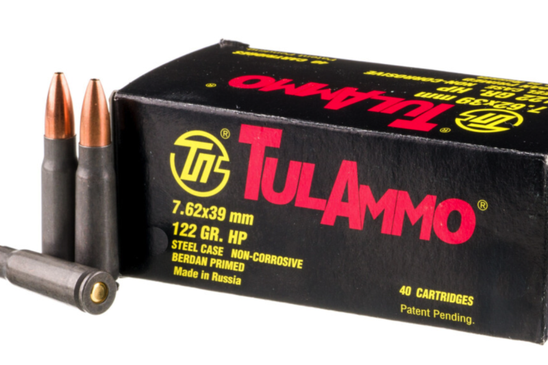 TULA AMMO 7.62X39MM 122GR HP 40 CT